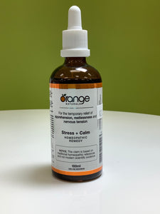 Orange Naturals Stress + Calm Liquid Homeopathic