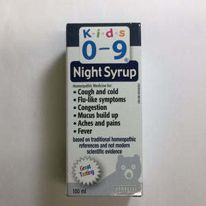 Homeocan Kids 0-9 Night Syrup