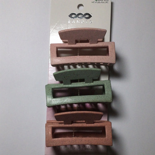 Banded ‘Eco Chic’ Claw Clips