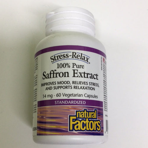 Natural Factors Stress Relax Saffron Extract *sale*