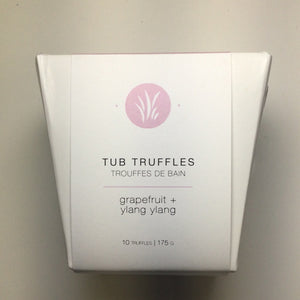 All Things Jill Tub Truffles Grapefruit + Ylang Ylang