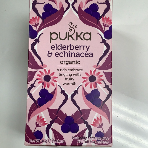 Pukka Elderberry and Echinacea Organic Tea