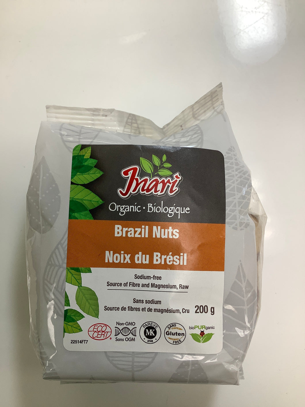 Inari Organic Brazil Nuts