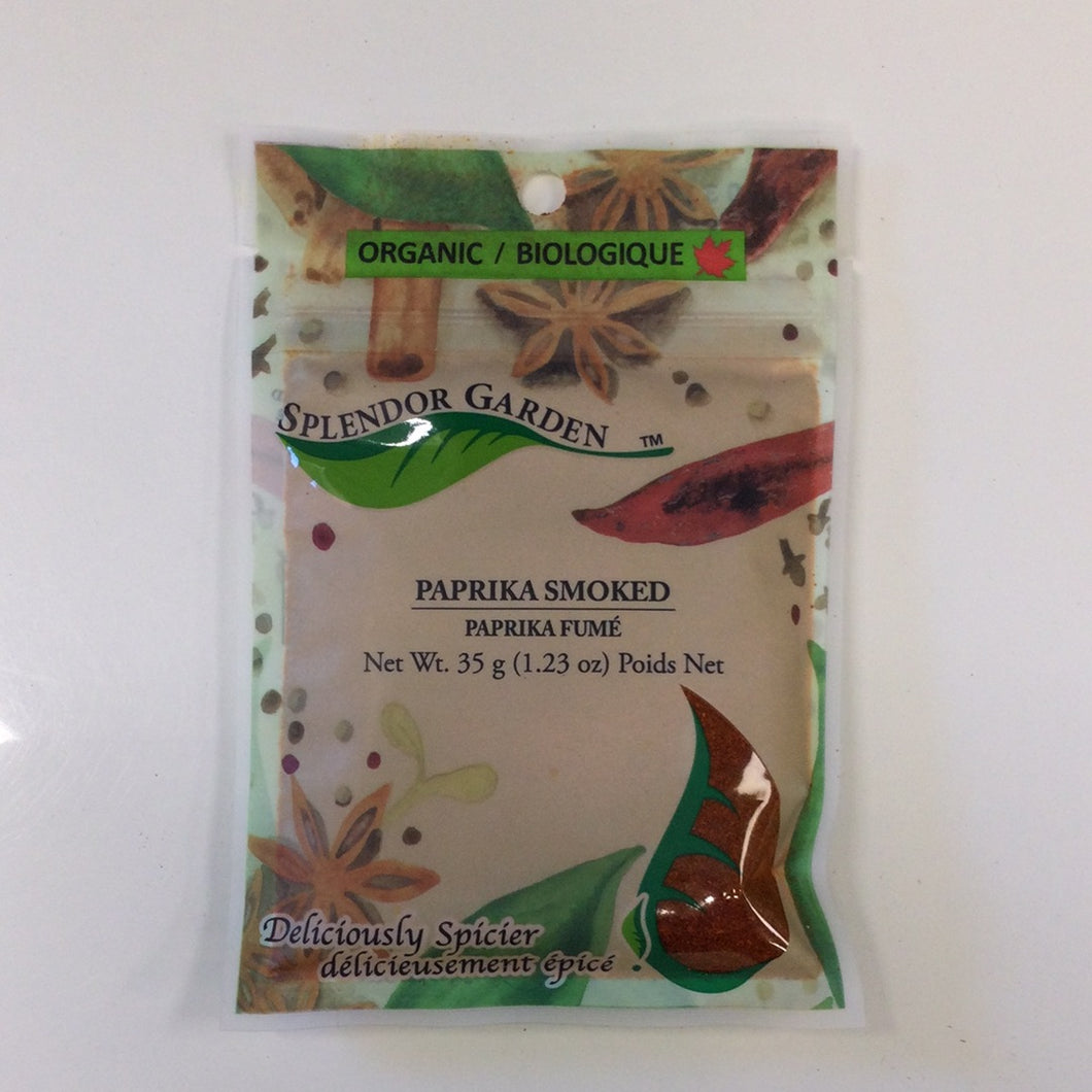 Splendor Garden Organic Paprika Smoked