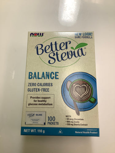 Now Better Stevia Balance Packets
