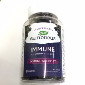Nature’s Way Sambucus Cold and Flu Elderberry Gummies