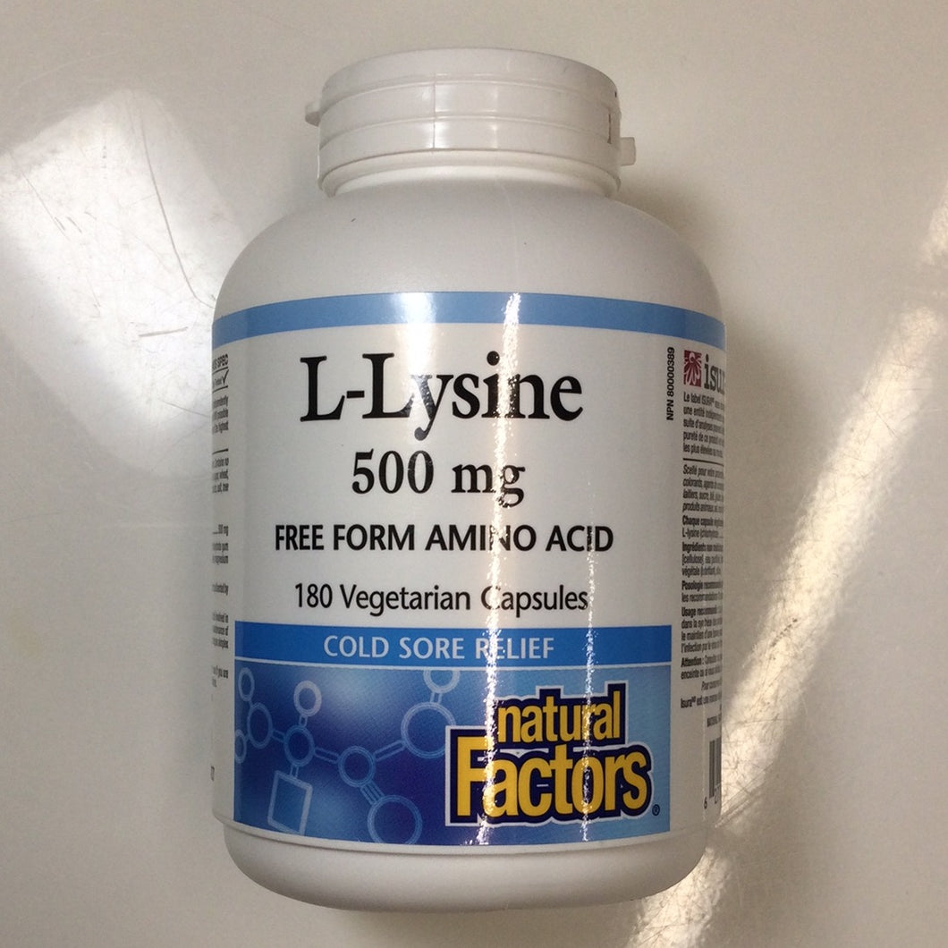 Natural Factors L-Lysine