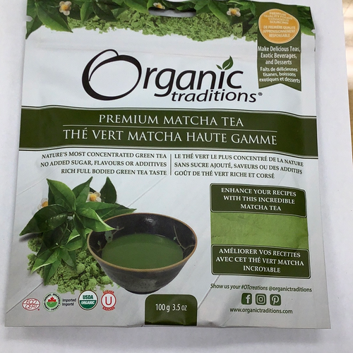 Organic Traditions Premium Matcha Tea