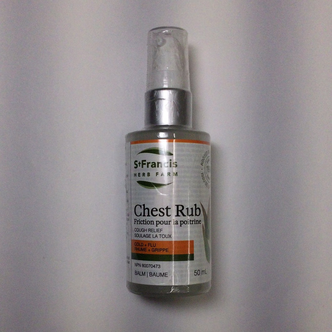 St. Francis Herb Farm Chest Rub Cold + Flu