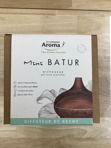 The Aroma Counter MINI BATUR Essential Oil Diffuser