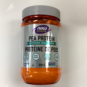 Now Sports Pea Protein 340g Unflavoured Powder