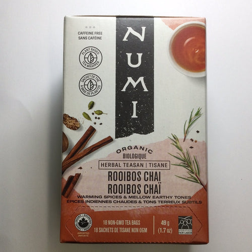 Numi Organic Rooibos Chai Tea