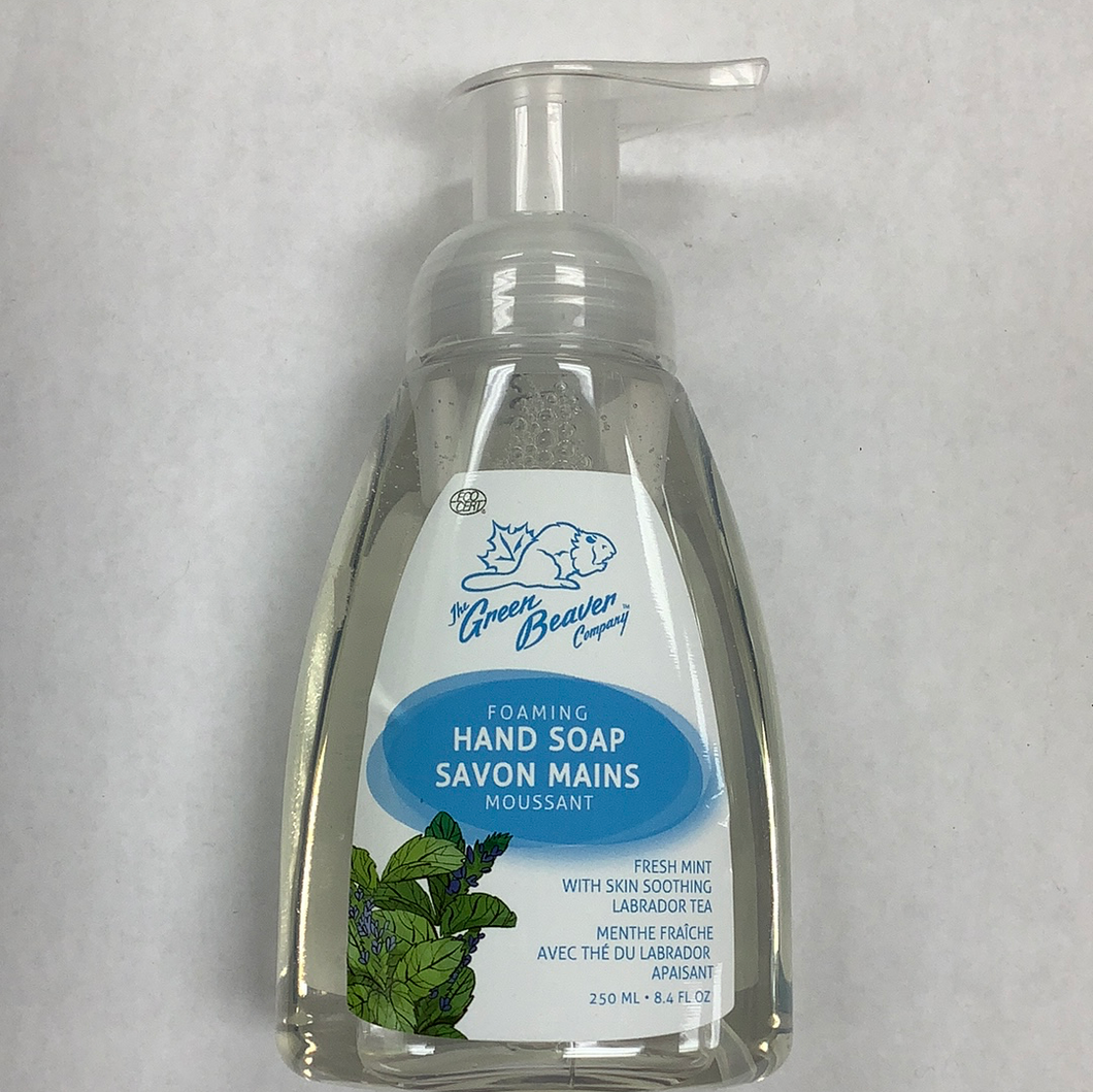 The Green Beaver Co. Fresh Mint Foaming Hand Soap