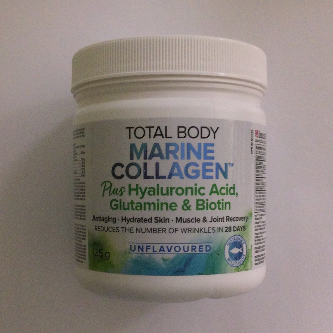 Total Body Marine Collagen with Hyaluronic Acid, Glutamine & Biotin