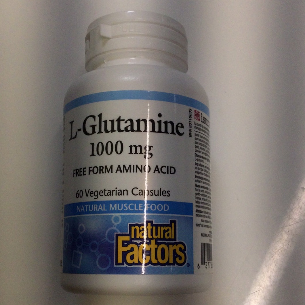 Natural Factors L-Glutamine 1000mg