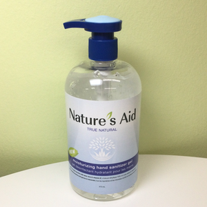 Nature’s Aid True Natural Moisturizing Hand Sanitizer Gel
