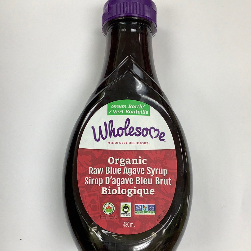 Wholesome Organic Raw Blue Agave Syrup