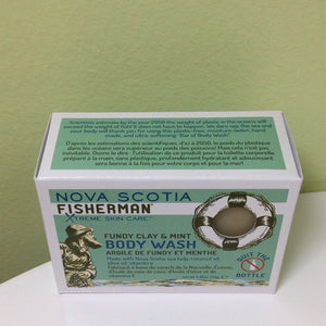 Nova Scotia Fisherman Sea Fennel and Bayberry Body Wash Bar