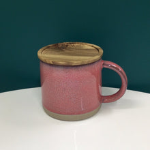 Load image into Gallery viewer, BIA Cordon Bleu Pottery Mug with Wood Lid