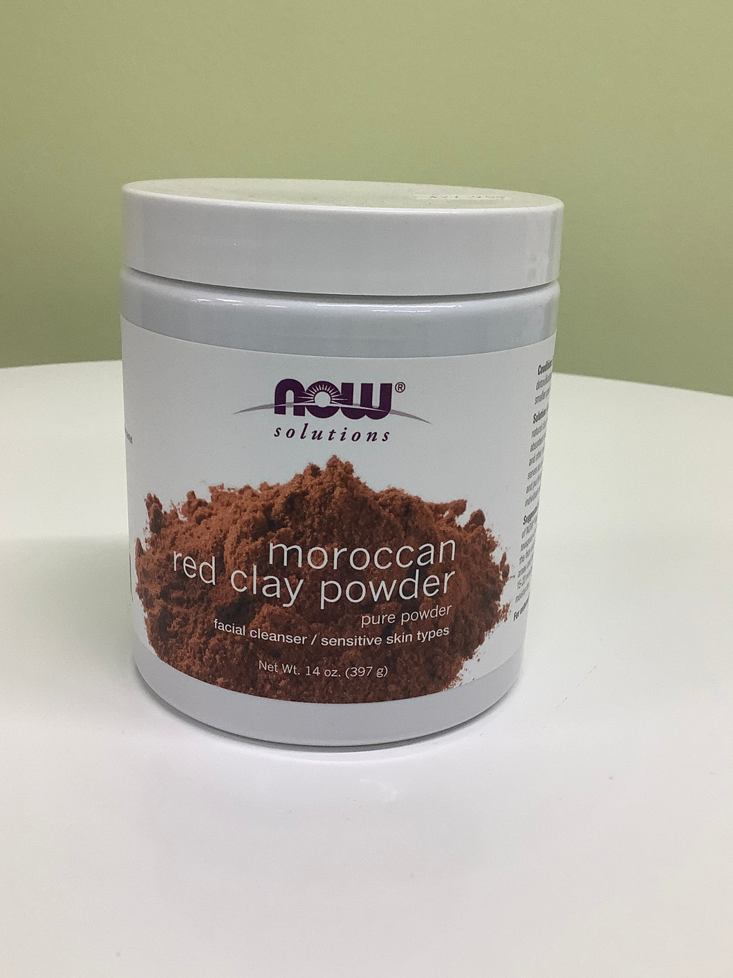 Now Moroccan red clay powder