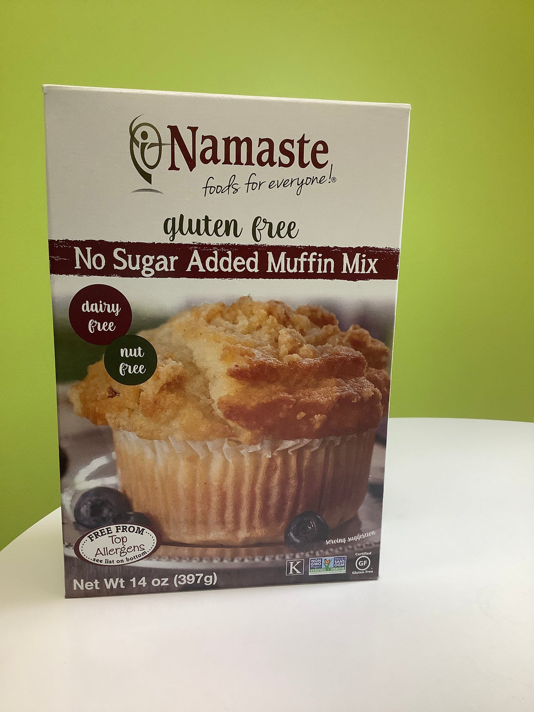 Namaste No Sugar Added Muffin Mix