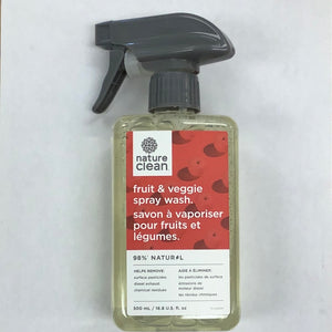 Nature Clean Fruit & Veggie Spray Wash