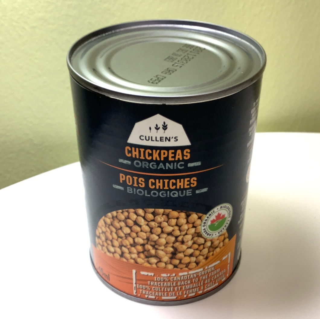 Cullen’s Canned Organic Chickpeas