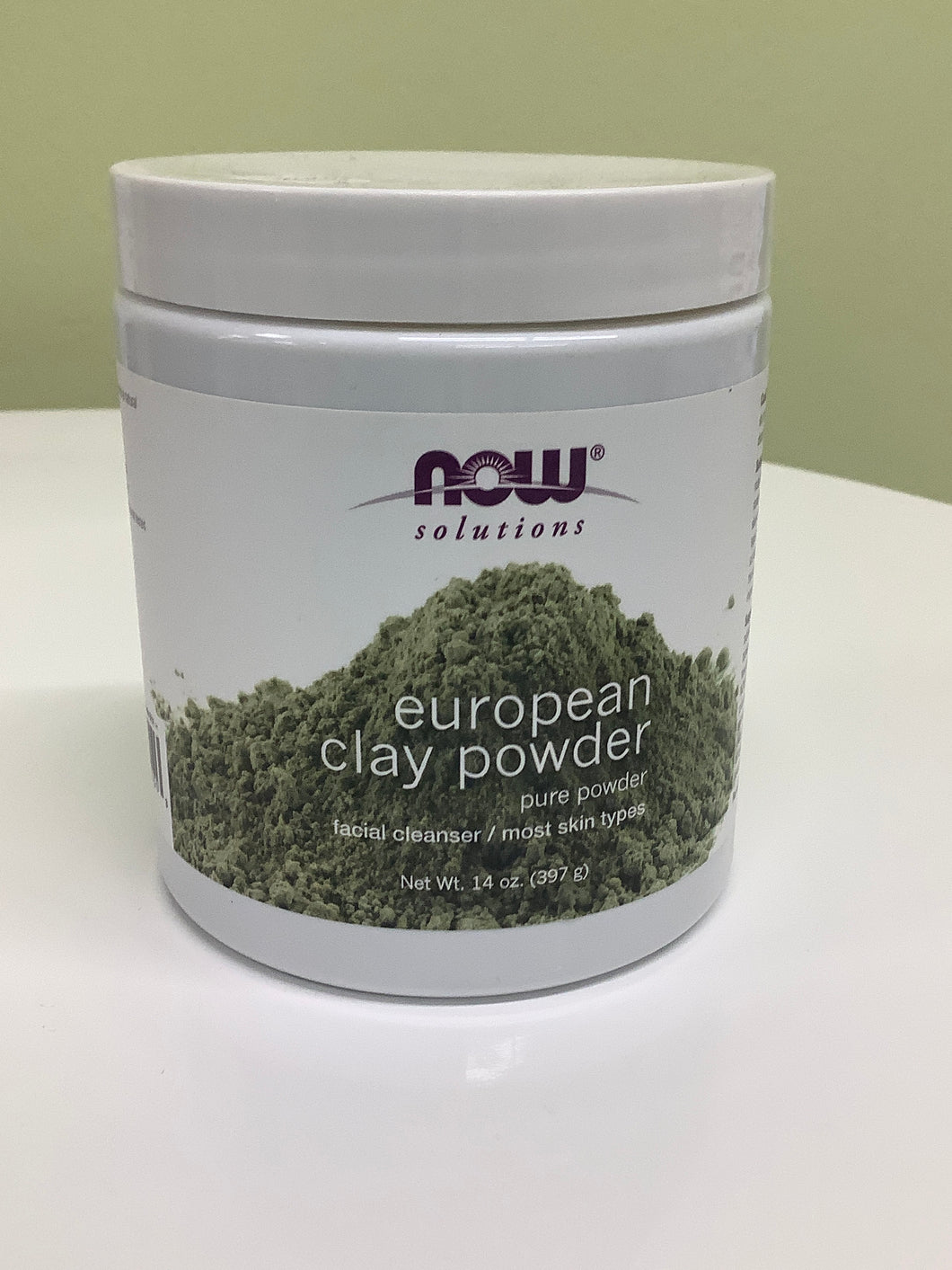 Now European clay powder