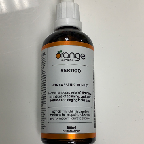 Orange Naturals Vertigo Liquid Homeopathic