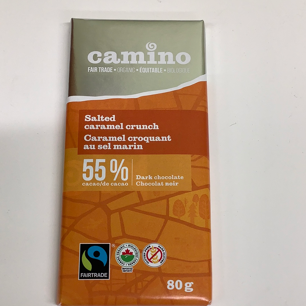 Camino Salted Caramel Crunch 55% Dark