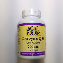 Load image into Gallery viewer, Natural Factors Coenzyme Q10 200mg