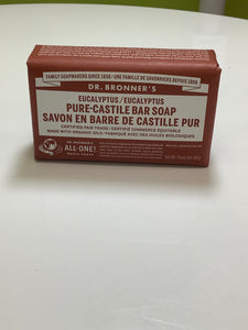 Dr. Bronner’s Eucalyptus Pure Castile Bar Soap