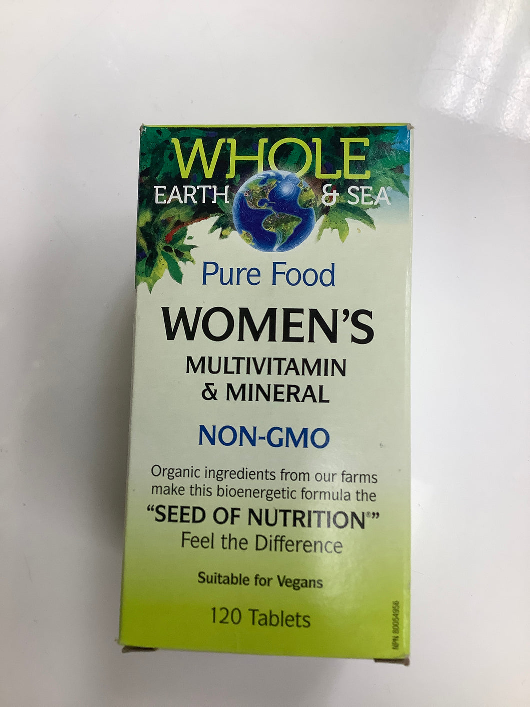 Whole Earth and Sea Women’s Multivitamin and Mineral 120’s