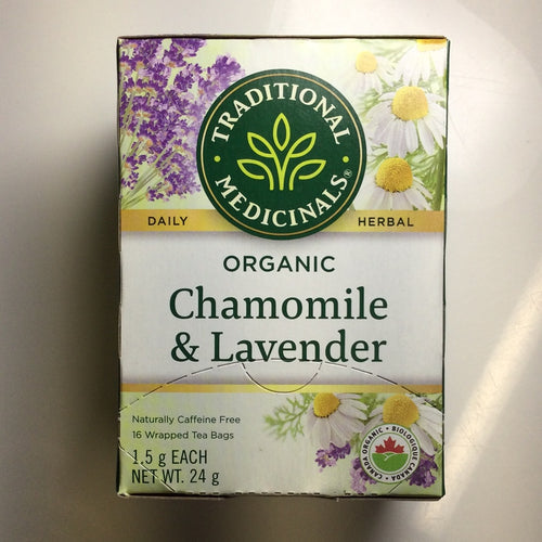 Traditional Medicinals Organic Chamomile with Lavender Tea