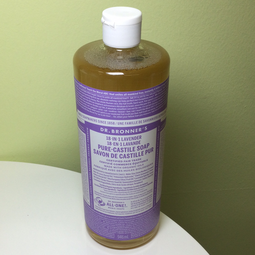 Dr. Bronner’s 18-in-1 Lavender Pure Castile Soap