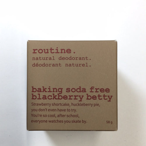 Routine Blackberry Betty Natural Deodorant-Baking Soda Free