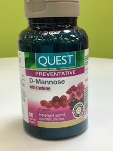 Quest D-Mannose with Cranberry