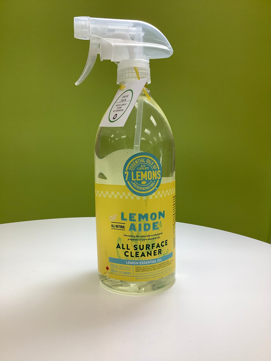Lemon Aide REFILLABLE All Surface Cleaner