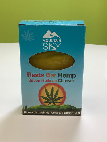 Mountain Sky Rasta Bar Hemp Soap