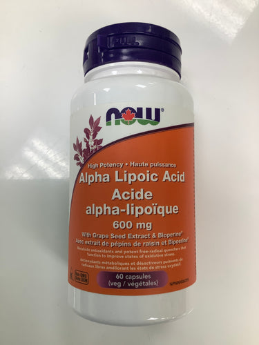 Now Alpha Lipoic Acid