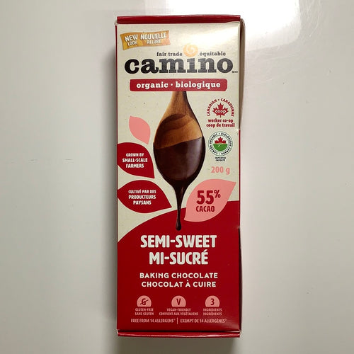 Camino Fair Trade Organic Semi-Sweet Baking Chocolate