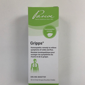 Pascoe Gripps Homeopathic Remedy Liquid
