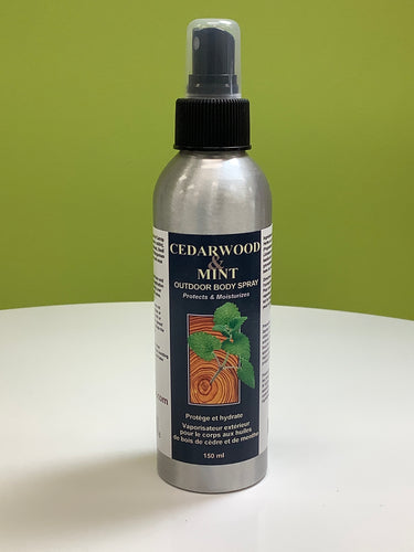 Cedarwood & Mint Outdoor Body Spray