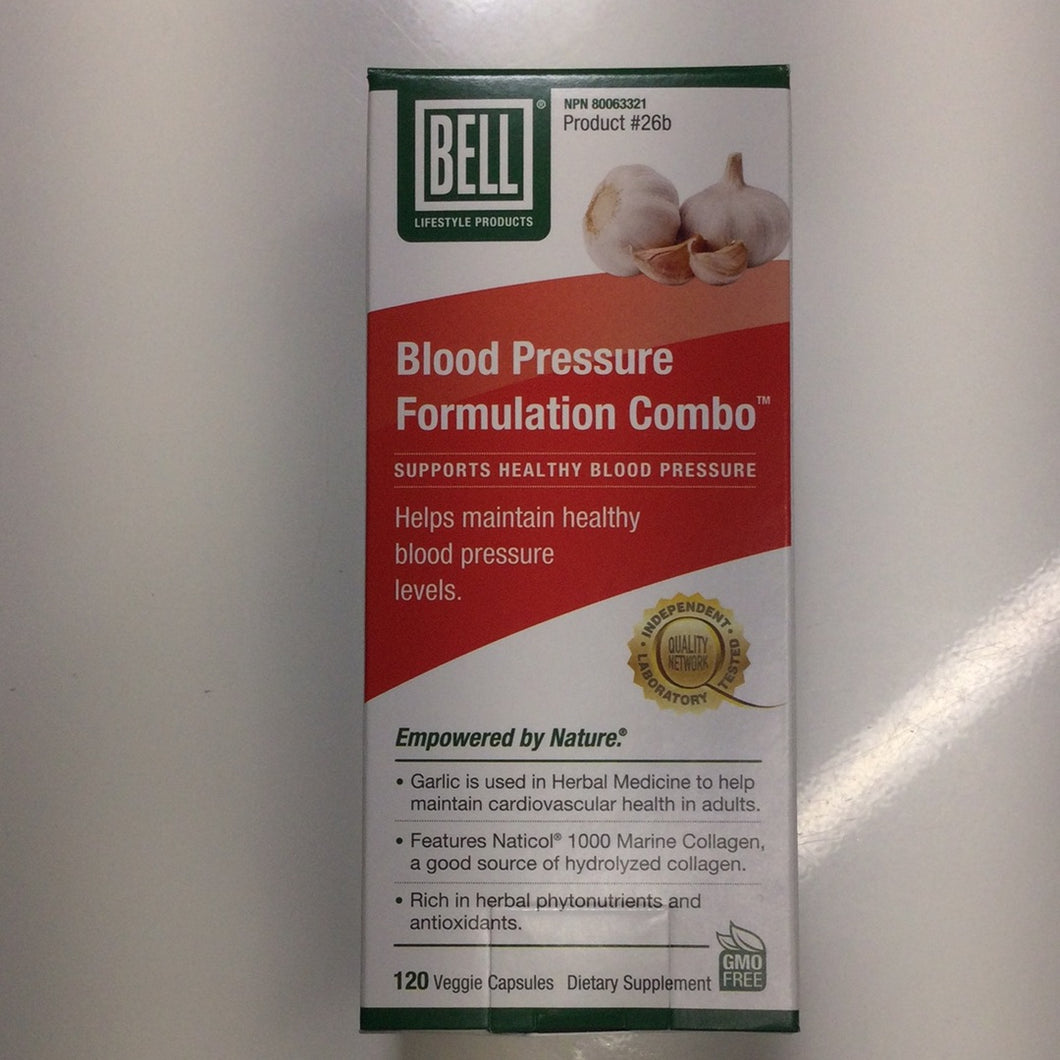 Bell Blood Pressure Formulation Combo #26