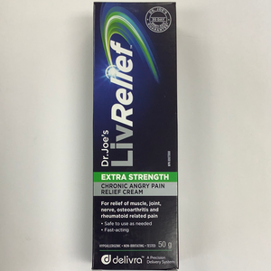 LivRelief Extra Strength Pain Relief Cream