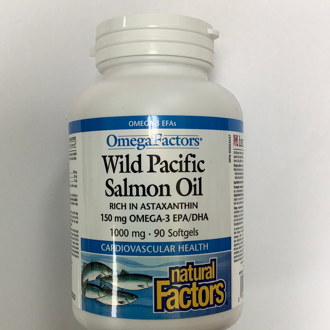 Natural Factors Wild Pacific Salmon Oil