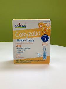 Boiron Coryzalia Cold 1 Month-11 Years