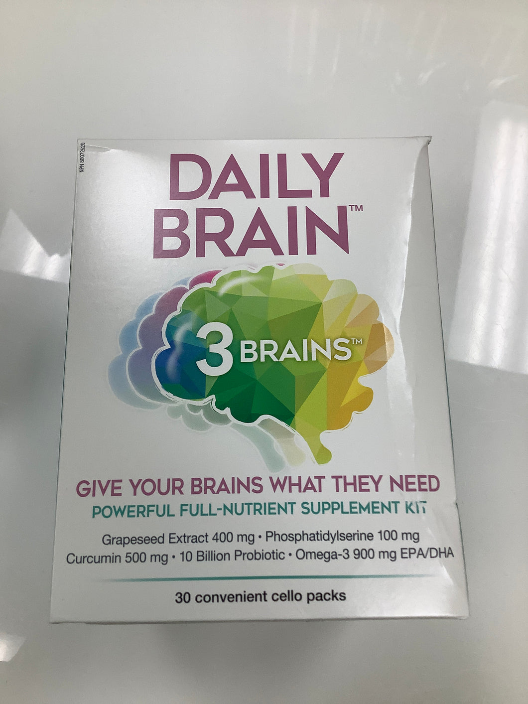 Assured Natural 3 Brains Daily Brain Kit