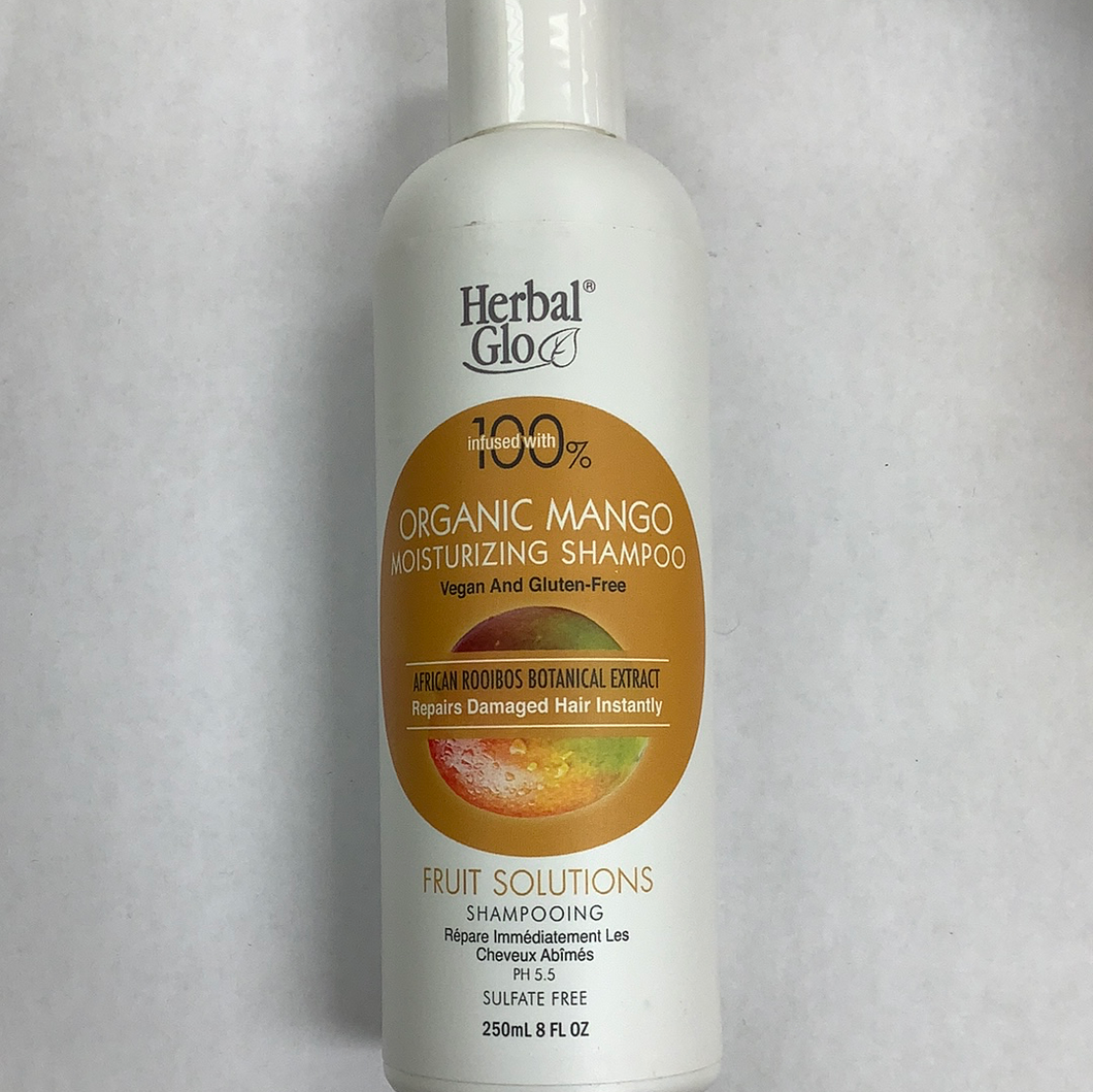 Herbal Glo Organic Mango Moisturizing Shampoo