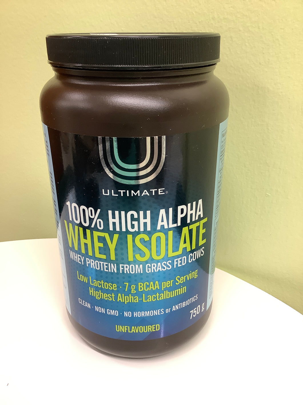 Ultimate High Alpha Whey Isolate Unflavoured Protein 750g
